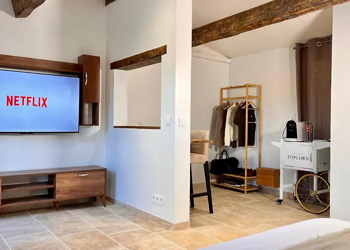Le Chene - Studio Provencal A Mougins - Ac - Wifi - Parking Gratuit -