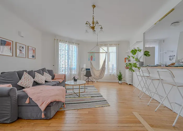 Appartement Spacieux Avec Hamac + Parking Gratuit