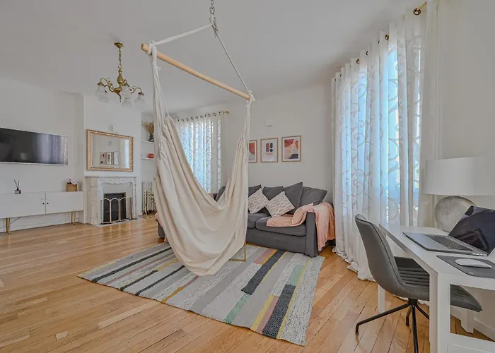 Appartement Spacieux Avec Hamac + Parking Gratuit