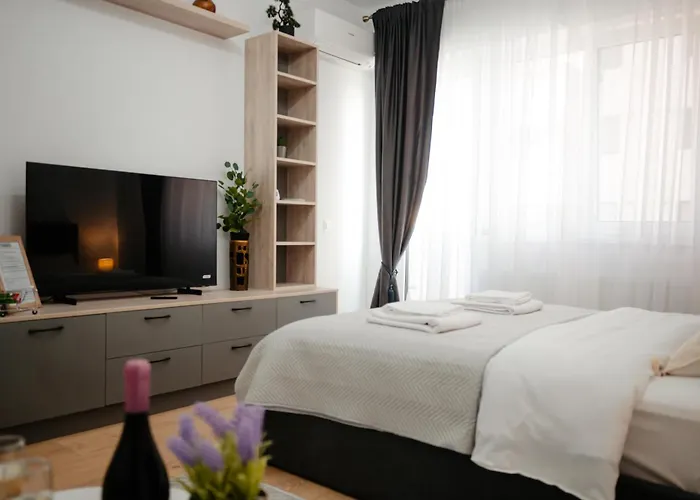 Unirea Towers Deluxe Apartment Modern & Chic