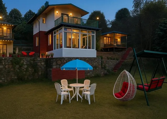 Bougainvilla Mountain Retreat Deluxe Cottages, Near Bhimtal