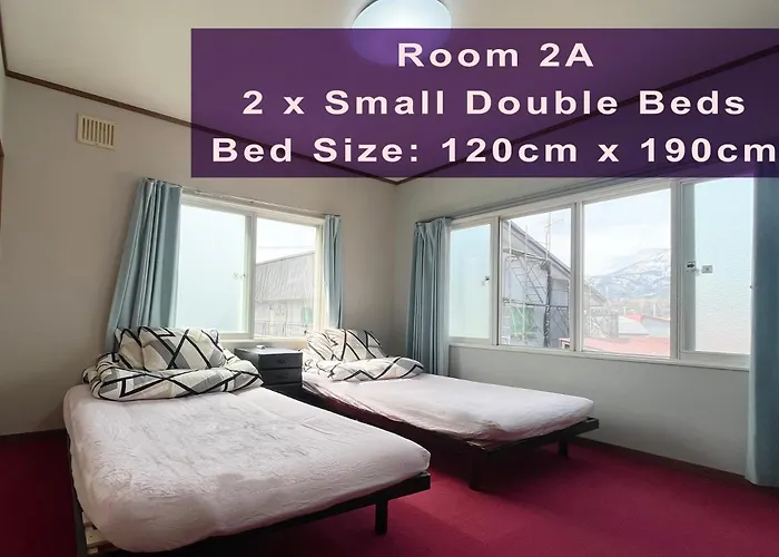 Furano House, 富良野屋, 2F Apartment, 3 Bedrooms, Max 7Pp, Near Jr, Group Travel, Onsite Parking