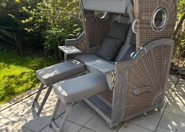 Im Bademantel An Den Strand - Mit Terrasse