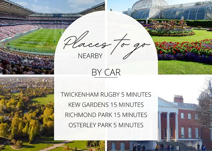 Whole Apartment - West London Stay - Easy Access To Heathrow Airport & Twickenham Rugby Stadium - Free Parking
