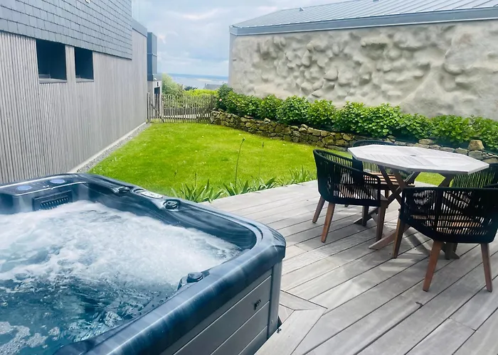 Ty Dag - Petite Terre Vue Mer, Spa, Plage A 300M