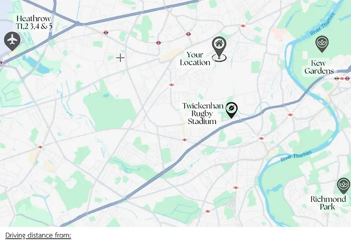 Whole Apartment - West London Stay - Easy Access To Heathrow Airport & Twickenham Rugby Stadium - Free Parking