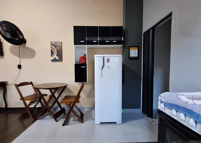 Kitnet Completa Perto Da Praia E Do Centro, Roupas De Cama E Banho