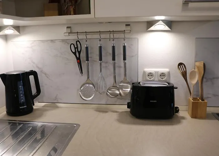 Dutti'S Home - Stylisches Apartment, Stellplatz, Kueche, Self Check-In