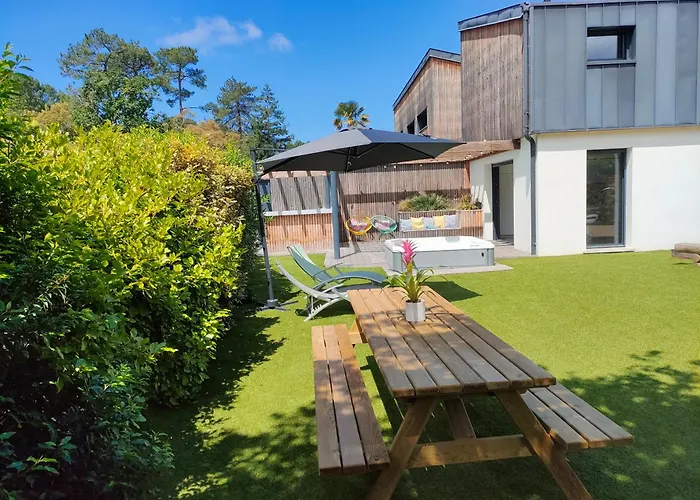 La Villa Ocean Avec Spa Et Piscine - Les Gites De Camparan