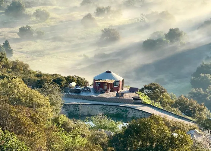 Mystical Mongolian Yurt In Fallbrook W/ Views!