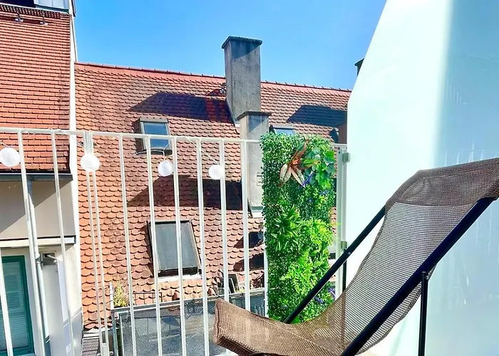 Altstadt Insel - Workaction - Free Parking - Audi - Balkon - Aufzug