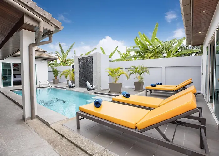 3Br Villa Marine With Private Pool, Waterfalls In Naiharn Beach