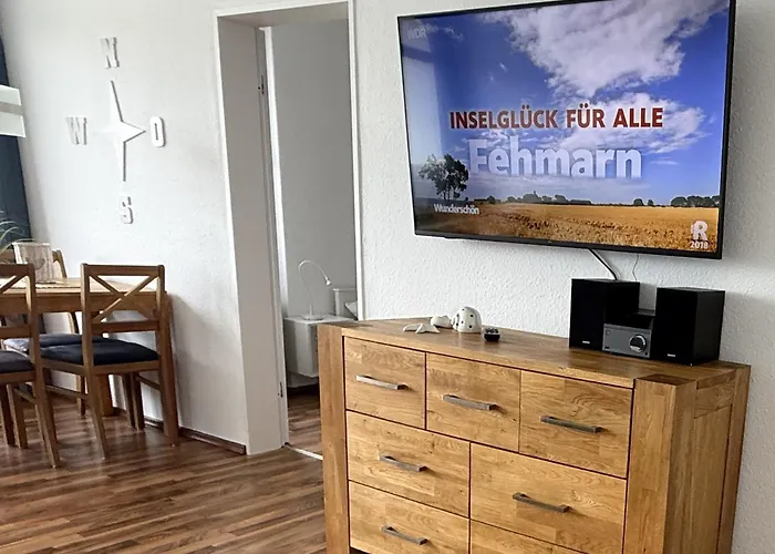 Fehmarn Burgtiefe Suedstrand 2 Zimmer Wohnung Seestern Mit Sued-Bk Wama