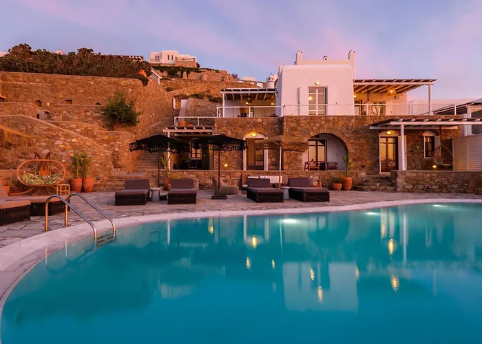 Cosset Villa Mykonos With Pool, Sea View & Sunset - By One Villas