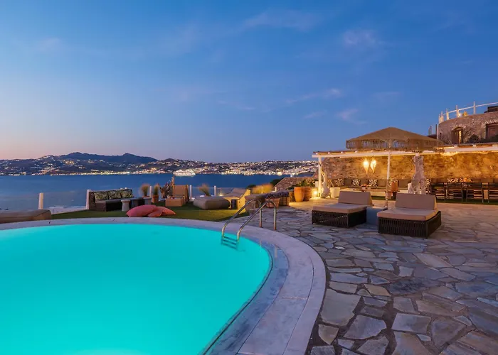Cosset Villa Mykonos With Pool, Sea View & Sunset - By One Villas