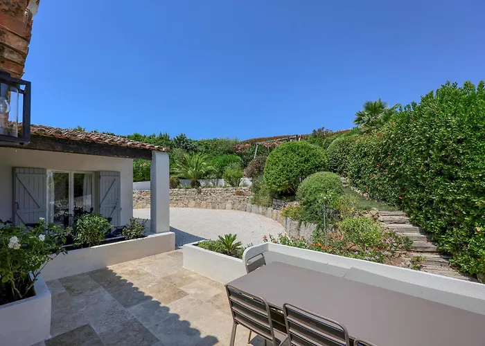 Villa"La Chantyviere" Vue Exceptionnelle 180 Degres Sur Golf Tropez, Acces Plage Privee