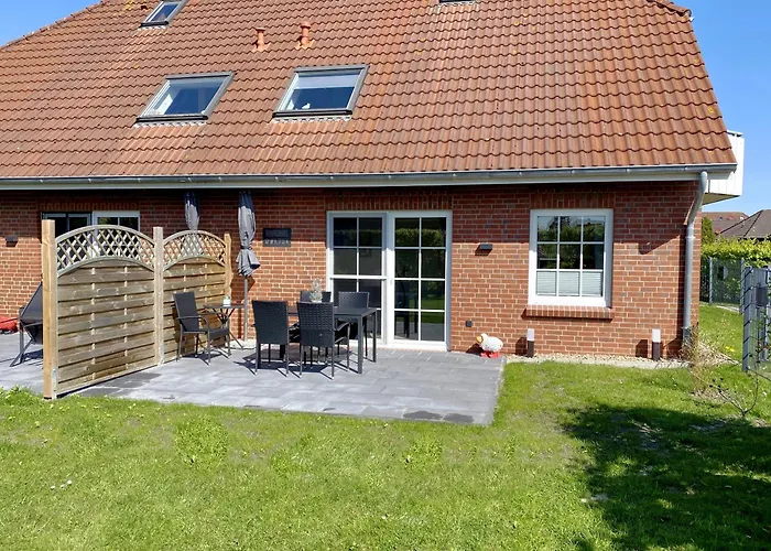 Nessmersiel, Renovierte Erdgeschosswohnung Mit Garten, In Deichnaehe, Wallbox,