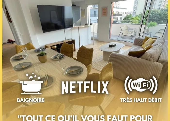Superb 3 Bedroom Near To Paris With Parking