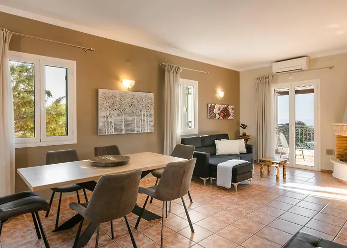 Lassi Seaview Villa Private Pool Villa Efrosini Short Walk To Resort