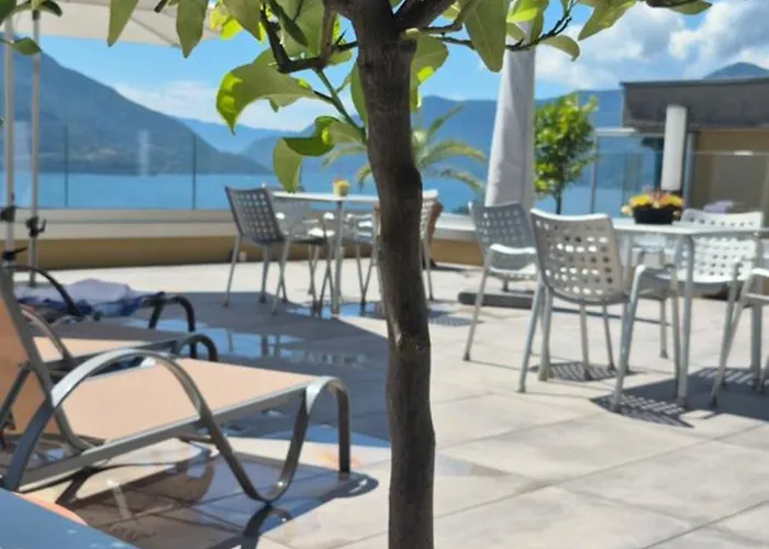 Sollevante Ascona Mit Pool Und Fantastischer Seesicht