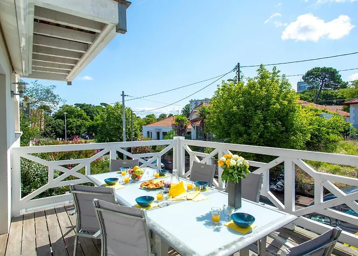 Les Embruns D Arcachon - Villa Avec Piscine Chauffee
