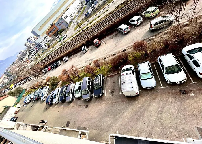 Le Duplex Panorama -Vue Montagne -2 Chambres -Parking Gratuit - Clim Mobile