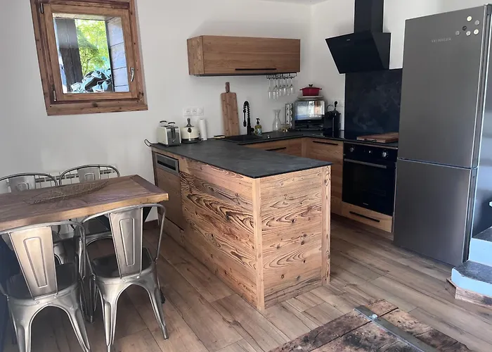 Logement Avec Jardin Et Vue Panoramique Montblanc