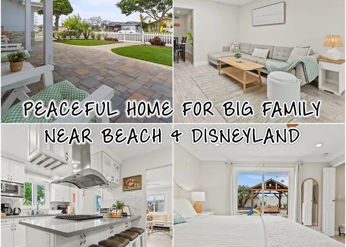 Peaceful Home Near Beach & Disneyland