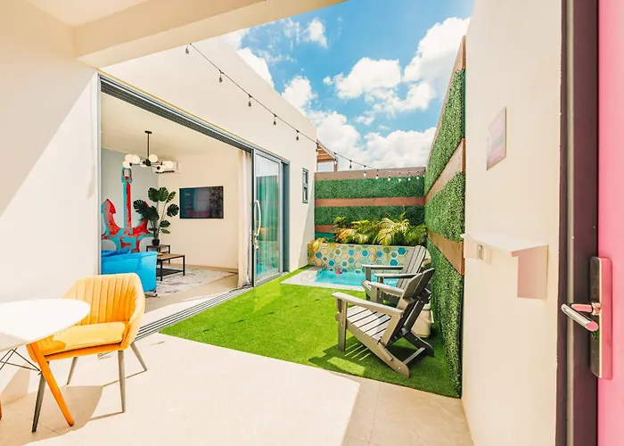Privada Stays - Lofts With Private Pool And Oasis, Near Eagle Beach