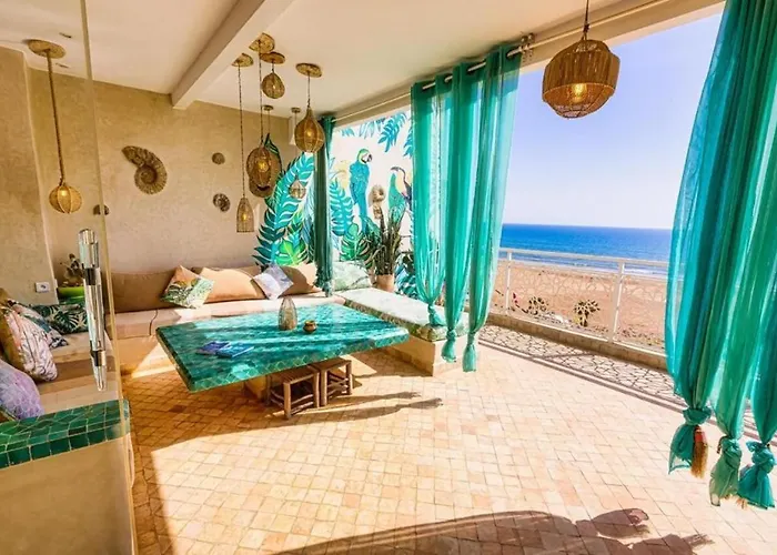 Dar Mogador Ocean Near Taghazout - Surf, Colorful Village