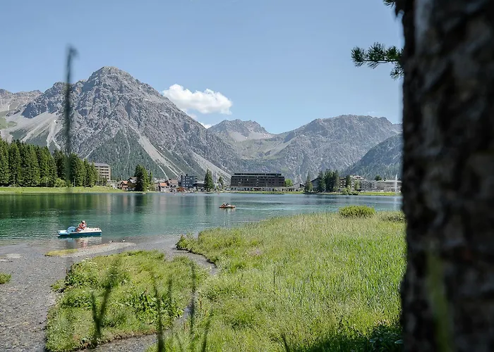 Casa Cresta C32, Zentrales Apartment Mit Bergblick By Arosa Vacations
