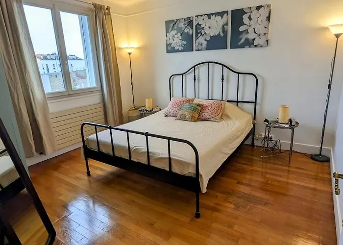 Apt 2 Pieces, 2 Lits, A 15' Paris Centre, 30' Disney