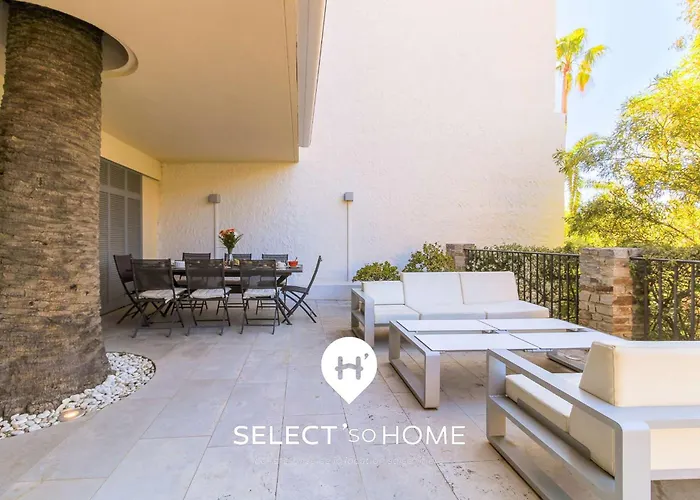 Select'Sohome - Villa Pour 8 Avec Jacuzzi, Vue Mer Et Parking A Quelques Pas Du Port Du Lavandou ! - Villa Moun Pantai