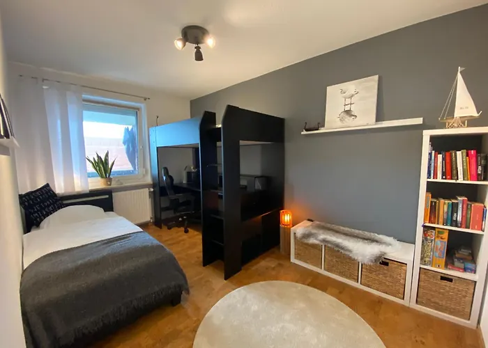Wikingerbude By Nordmann'S Hus - Mit Grossem Balkon, Garage & Xxl- Sofa Fuer Bis Zu 4 Personen