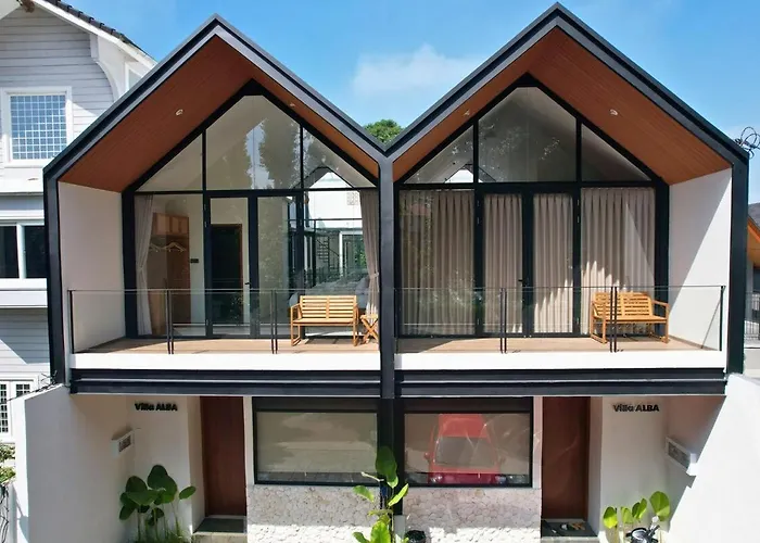 Villa Alba Duo Private Pool Lembang Bandung