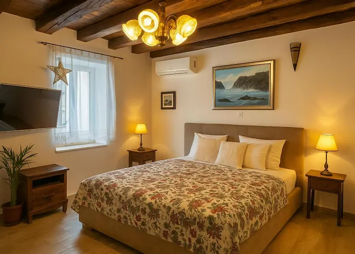 19Th Century Stone Art Villa With Heated Pool & 360 Sea View Terrace In Nature Park