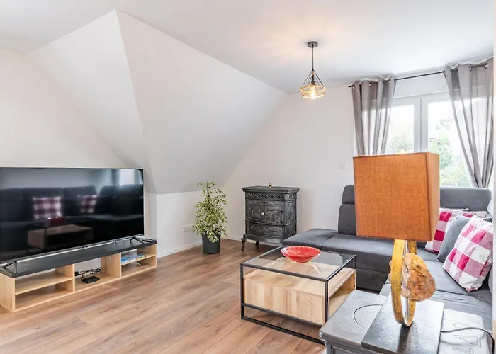 Alsace Moderne - T2 60 M2, Terrasse, Fibre & Netflix - Niederbronn-Les-Bains