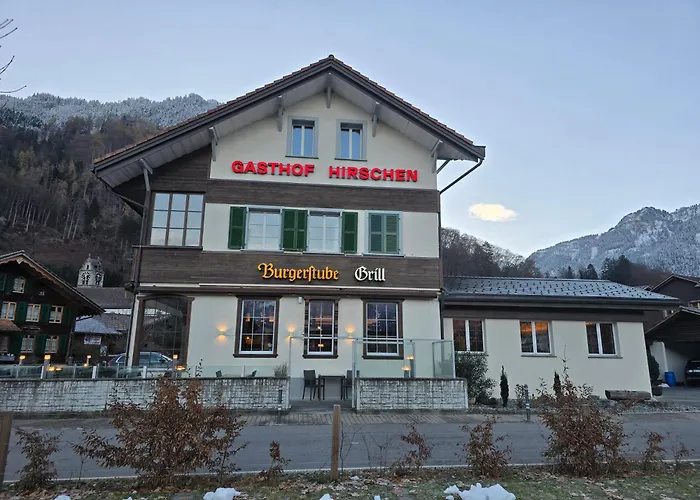 Gasthof Hirschen In Wilderswil