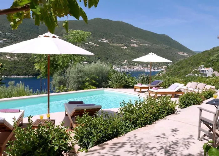 Villa Phos - Boutique Stone And Wood Sanctuary With Private Pool Near Sivota