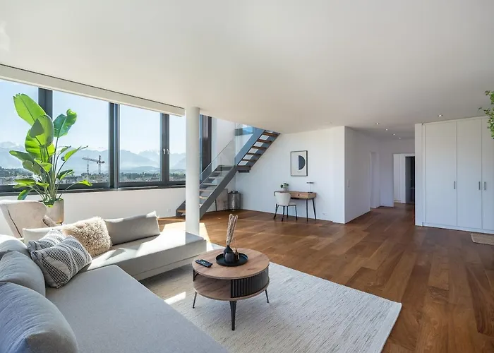 Exclusive Sky Penthouse In Thun