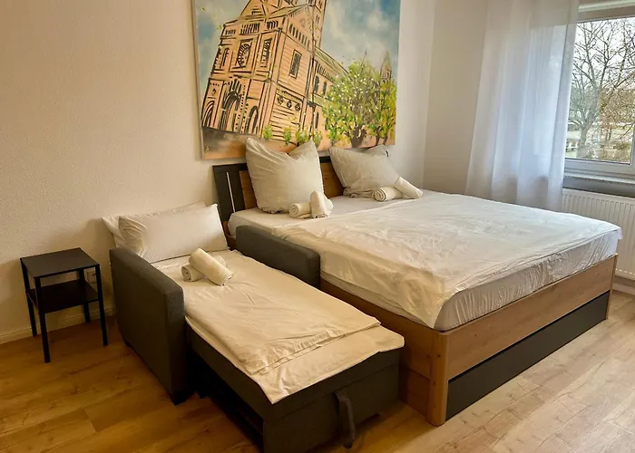 Pfalz-Studio Speyer Zentrum-Wlan-Netflix-Private Parkplaetze Vorhanden
