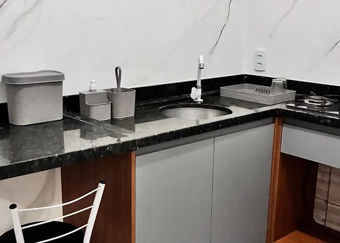 Cantinho Da Kel 02, Apto Terreo De Um Dormitorio, Cozinha E Banheiro, Acomoda 3 Pessoas
