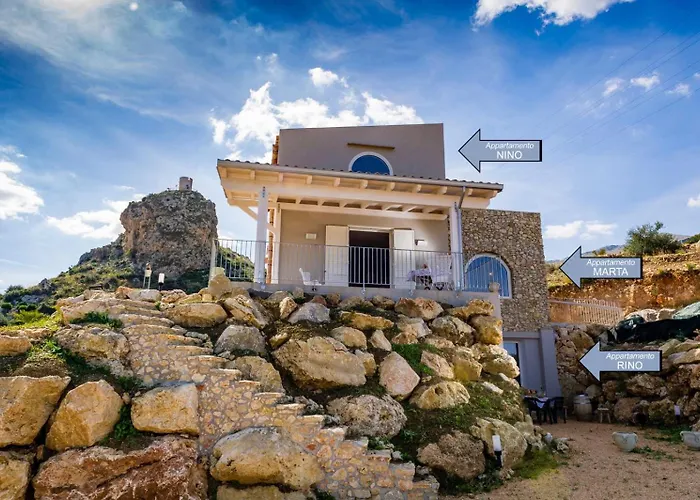 Villa Rosaria Vicino La Riserva Dello Zingaro