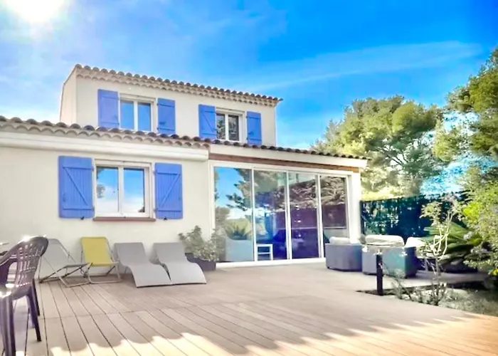 Villa Moderne Vue Mer Et Collines Aux Portes Des Calanques