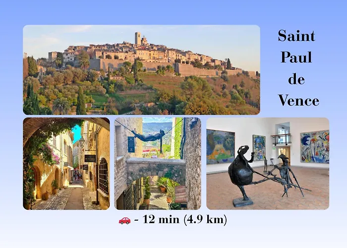 Villa Bleu Azur - Elegance Privee Avec Vue Mer & Montagne