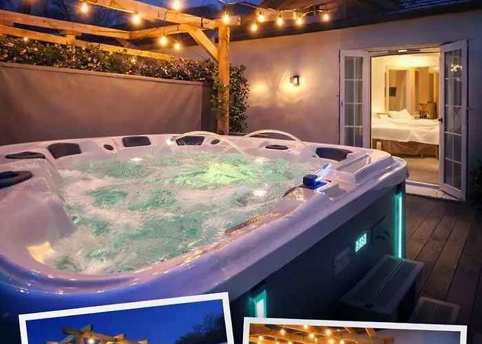 Lethbridge Villa 49 3-Bedroom Apartment With Private Hot Tub,Fibre Wifi, Free Parking, Sleeps 6