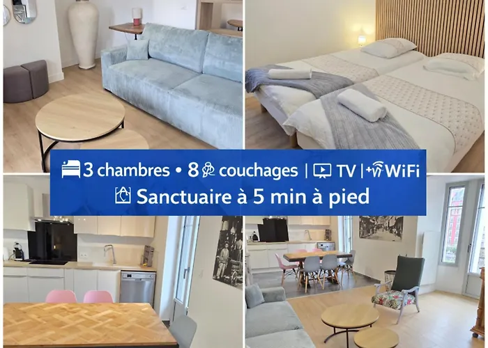 Le Charme Du Sanctuaire 8 Couchages 400M De La Grotte