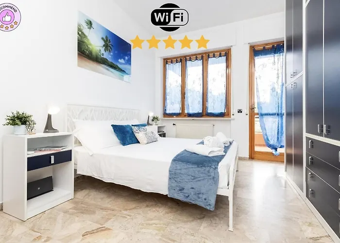 Vista Mare & 300Mt Da Spiaggia Con Freeparking E Ac