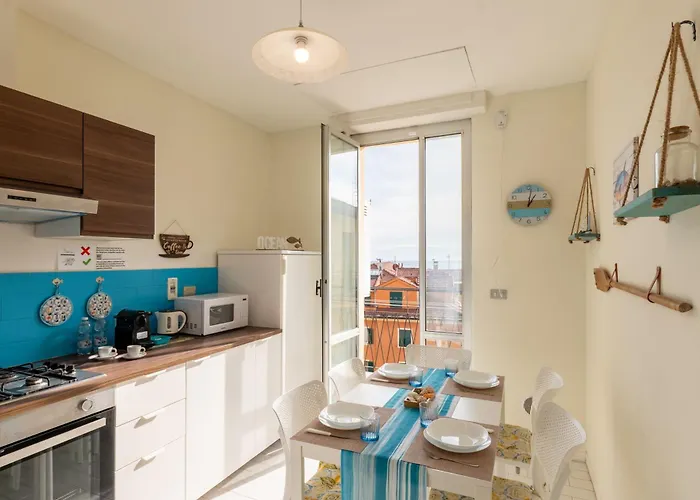L'Attico Sul Porto, Sea View, Wide Terrace, Imperia Center