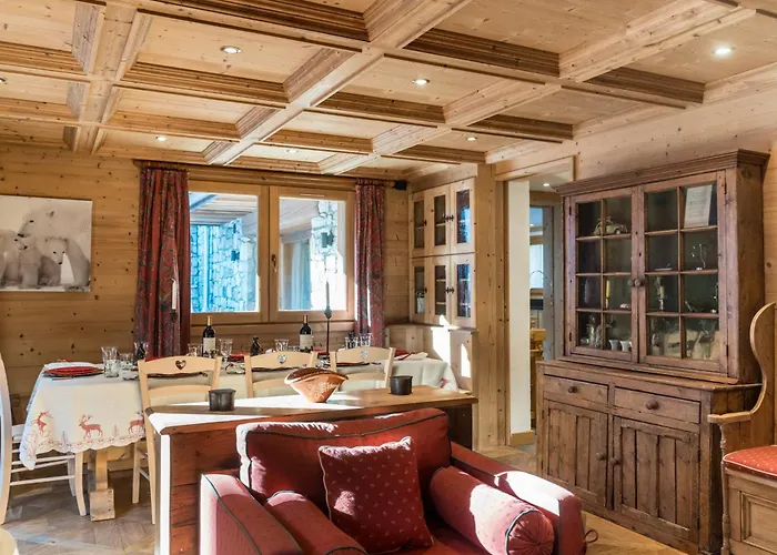 Chalet La Grande Ourse Meribel - 175M2 Apartment Almost Ski-In Ski-Out